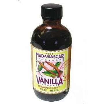 LorAnn Organic Madagascar Vanilla Extract 4 ounce bottle