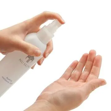 Nu Skin NaPCA Moisture Mist | Revitalizing Moisturizer & Cooling Mist with Hyaluronic Acid | Hydrating Spray for Face, Body & Hair | Sodium PCA for All Skin Types | 8 oz | 2 Pack