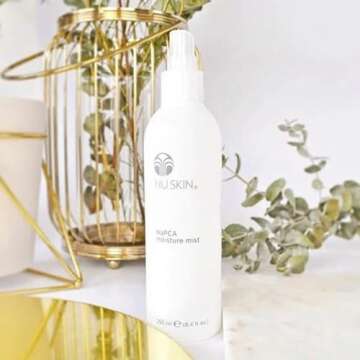 Nu Skin NaPCA Moisture Mist | Revitalizing Moisturizer & Cooling Mist with Hyaluronic Acid | Hydrating Spray for Face, Body & Hair | Sodium PCA for All Skin Types | 8 oz | 2 Pack