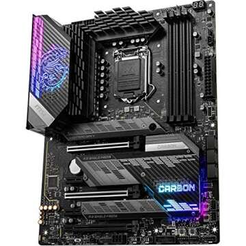 MSI Z590 Gaming Carbon WiFi Motherboard for Gamers
