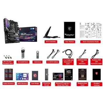 MSI Z590 Gaming Carbon WiFi Motherboard for Gamers