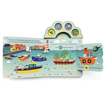 Interactive Let's Go! Lift-A-Sound Board Book for Infants