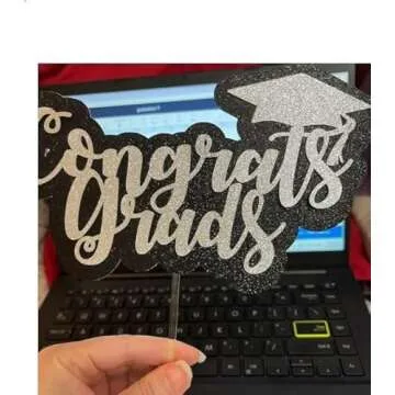 25pcs 8" Flat Clear Sticks for Cake Toppers & Lollipops