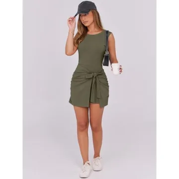 Stylish Women’s Summer Sleeveless Romper Dress
