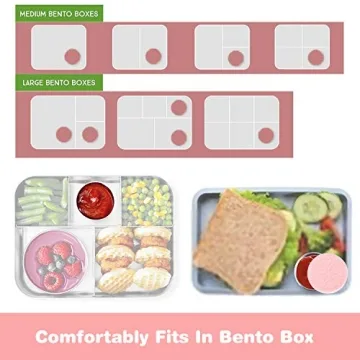 LALASTAR Leakproof Salad Dressing Containers for Condiments