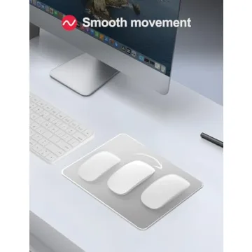 Durable Ultra Thin Double-Sided Aluminum Mouse Pad