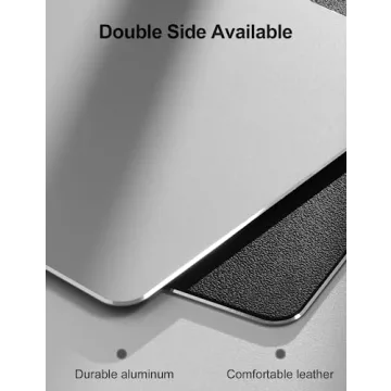 Durable Ultra Thin Double-Sided Aluminum Mouse Pad