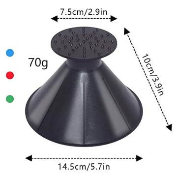 2-in-1 Car Windshield Snow Scraper and Funnel Tool