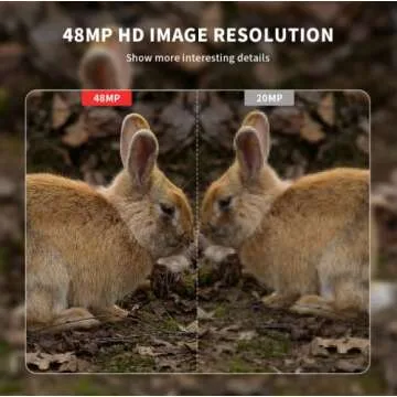 Trail Camera 4K 48MP, Usogood WiFi Game Cameras with Motion Activated Night Vision, IP66 Waterproof Hunting Camera 120° PIR Range, APP Bluetooth Trail Cam for Outdoor Wildlife Deer Monitoring