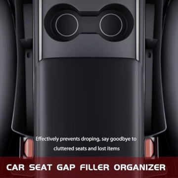 Universal Car Seat Gap Filler Organizer Prevents Loss & Organizes