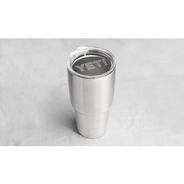 YETI Rambler 30 oz Stainless Steel Vacuum Insulated Tumbler with Lid
