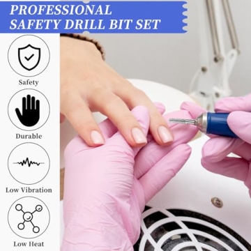 Jeffdad Nail Drill Bits Set: Professional Quality Home Salon