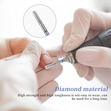 Jeffdad Nail Drill Bits Set: Professional Quality Home Salon