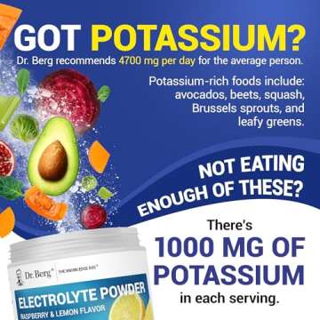 Dr. Berg Zero Sugar Electrolyte Powder for Hydration