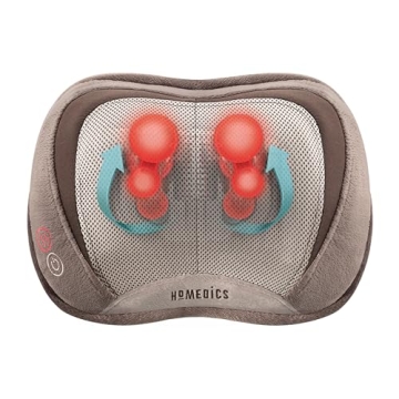 Shiatsu Back and Neck Massager with Heat - Portable