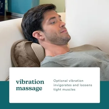 Shiatsu Back and Neck Massager with Heat - Portable