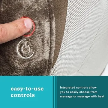 Shiatsu Back and Neck Massager with Heat - Portable