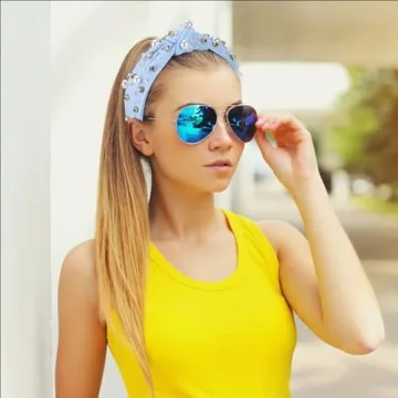 Elegant WantGor Pearl Knotted Headband for Women