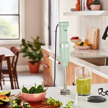 KitchenAid KHBV53 Pistachio Hand Blender - Powerful & Versatile