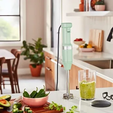 KitchenAid KHBV53 Pistachio Hand Blender - Powerful & Versatile
