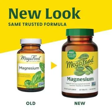 MegaFood Magnesium Supplement for Heart & Nervous Health