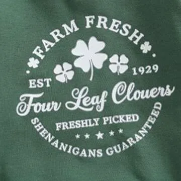 Cute St. Patrick's Day Toddler Lucky Clover Sweatshirt