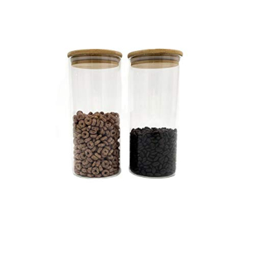 Vita Buona Airtight Glass Storage Jars Set of 2