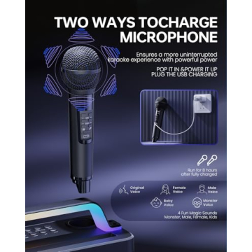 SORDA Portable Karaoke Machine - Fun for All Ages