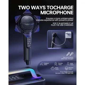 SORDA Portable Karaoke Machine - Fun for All Ages