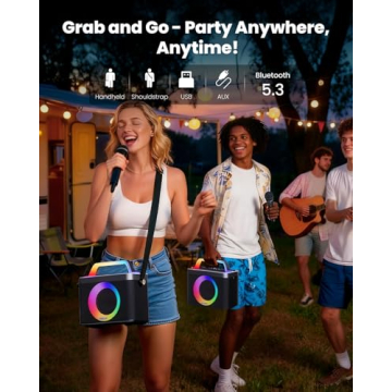 SORDA Portable Karaoke Machine - Fun for All Ages