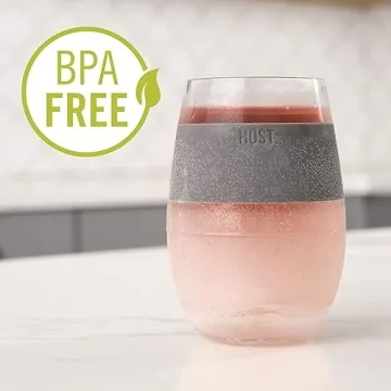 HOST Wine Freeze Cooling Cups for Outdoor Enjoyment