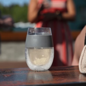 HOST Wine Freeze Cooling Cups for Outdoor Enjoyment