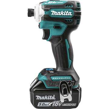 Makita XDT16T 18V LXT Lithium-Ion Brushless Cordless Quick-Shift Mode 4-Speed Impact Driver Kit (5.0Ah)