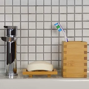 Nigiri Bamboo Soap Dish for Sustainable Living and Decor