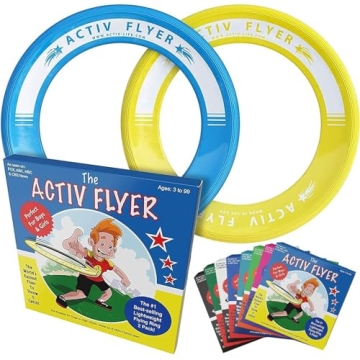 Activ Life Kids Flying Rings - Ultimate Outdoor Fun for Kids 3-12