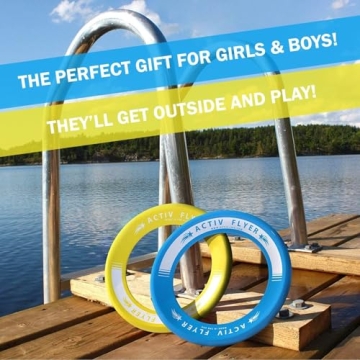 Activ Life Kids Flying Rings - Safe & Fun Beach Toys