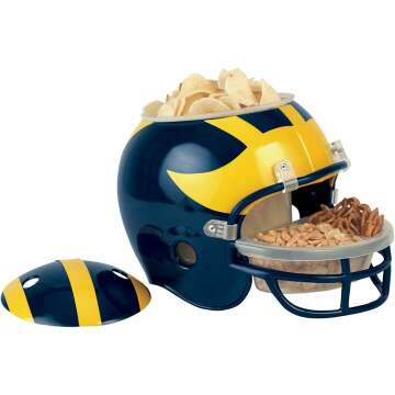 WinCraft NCAA Snack Helmet for Game Day Fun