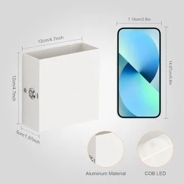 Lightess Battery Wall Sconce - Touch Control LED Indoor Lights