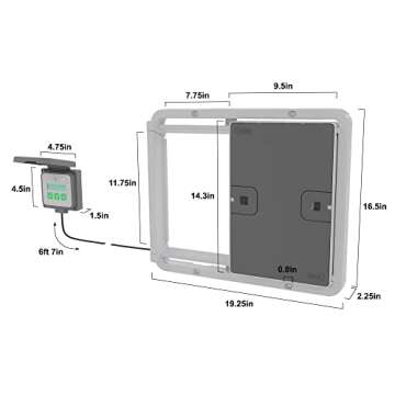 Omlet Automatic Chicken Coop Door Opener - Easy to Install
