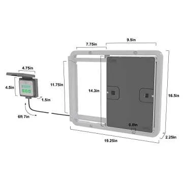 Omlet Automatic Chicken Coop Door Opener - Easy to Install