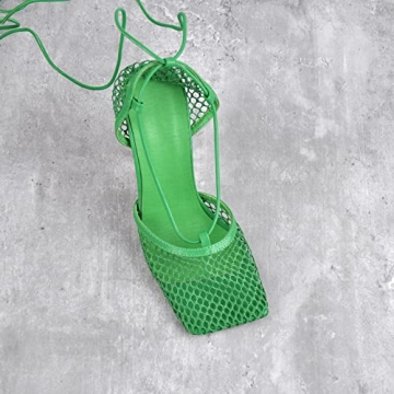 Richealnana Women's High Heel Strappy Sandal Pumps