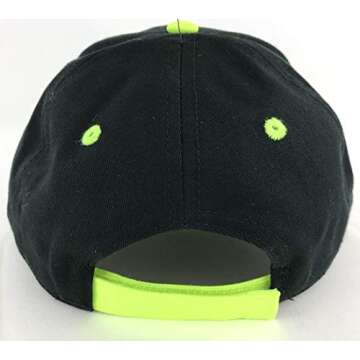 Mickey Mouse Black and Camo Youth Baseball Hat - Fun & Functional Headwear