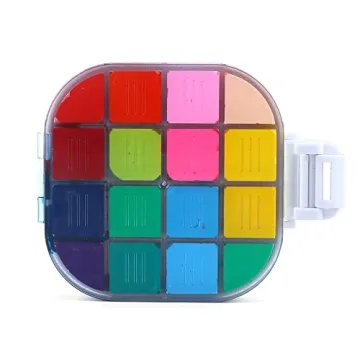 Transon 16-Well Airtight Portable Paint Storage Palette