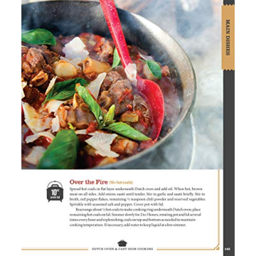 Dutch Oven and Cast Iron Cooking, Revised and Expanded Third Edition: 125+ Tasty Recipes for Indoor & Outdoor Cooking (Fox Chapel Publishing) Delicious Breakfasts, Breads, Mains, Sides, & Desserts