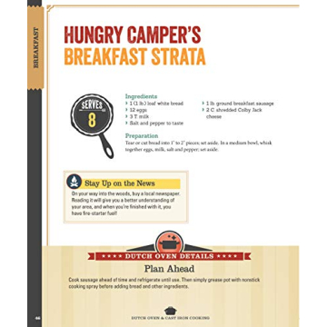 Dutch Oven and Cast Iron Cooking, Revised and Expanded Third Edition: 125+ Tasty Recipes for Indoor & Outdoor Cooking (Fox Chapel Publishing) Delicious Breakfasts, Breads, Mains, Sides, & Desserts