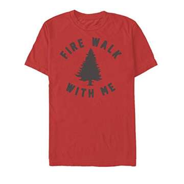 Twin Peaks Fire Walk with Me T-Shirt in Red Size Large