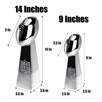 Spire Designs Fantasy Football Trophy - Stunning Championship Award