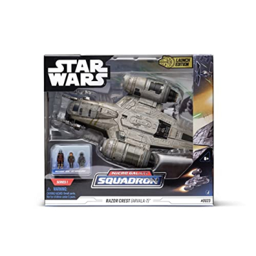 Star Wars Micro Galaxy Razor Crest 7-Inch Toy with Figures