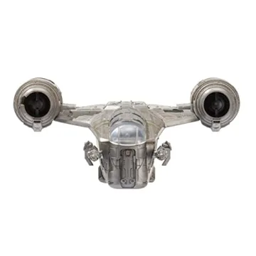 Star Wars Micro Galaxy Razor Crest 7-Inch Toy with Figures