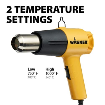 Wagner HT1000 Heat Gun With Dual Temp Settings